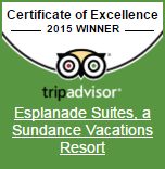 Trip advisor Esplanade Suites Sundance Vacations Resort